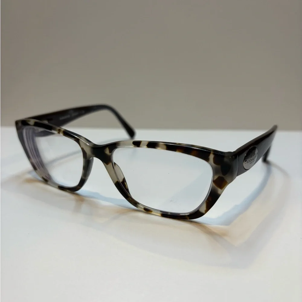 COACH EYEGLASSES HC6070/5325 (Snow Leopard Tort/Dk Brown)53•17•135 COACH GLASSES